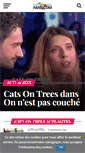 Mobile Screenshot of catsontreesfans.com